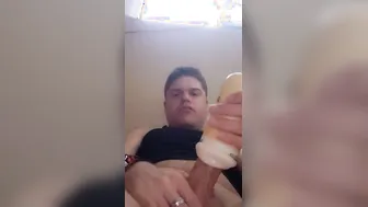 Fleshlight jerk off i wanna cum so bad