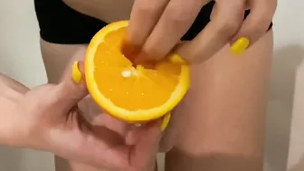My body like orange juice