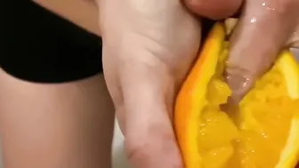 My body like orange juice