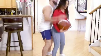 sisloving.com-Stepsister Violet Gems gets turned on and starts sniffing my boxer while she masturbates