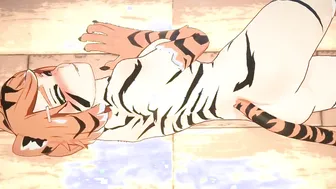Furry Tiger Harpy Elf Screwed by Huge Penis Orc Compilation (3D Anime)