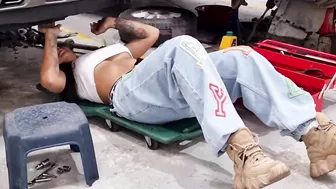 Mechanic Mariana Martix fixes Duncan Saints vehicle into exchange for sex