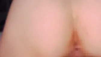 お尻の穴丸見えで朝から股がる。Shake your hips with full see of your anus-slimaniajp