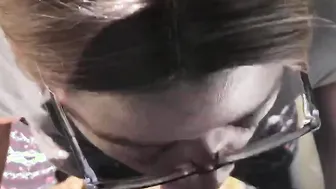 Sucking Off Hubby’s Penis Inside Our Front Yard