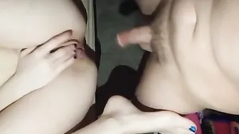 TWAT PLAY AN JACKING MY DICK ..