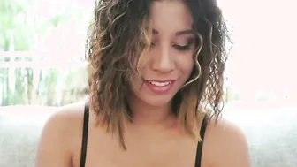 Teamskeet - Stunning Hispanic Teens Twerks Her Butt Before Relaxing A Huge Juicy Penis
