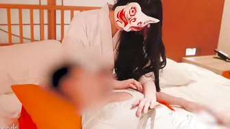 Lightly brushing and dancing my fingering along his erect cock