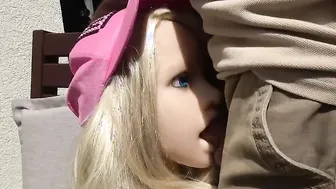 Grandpa and his fucking sexdoll