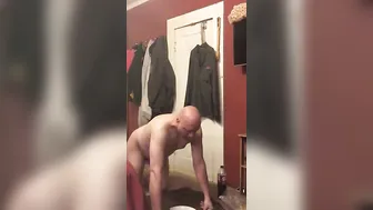Banana soda challenge for tattooed master