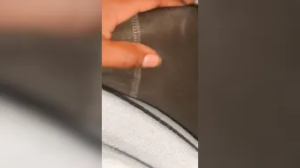 Rubbing bbcs inside boxers