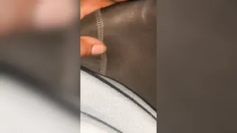 Rubbing bbcs inside boxers