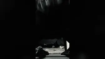 Dark Spider-Man grind his gigantic white cock after Gwen Stacy leaves