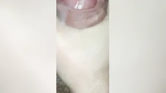Mushroom gigantic penis oral sex cum fountain