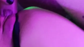babe Night After Party With A Stranger And Neon Lights