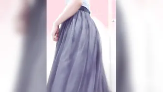 Mimimomococo porn video – [Pee desperation] Soak my tutu dress