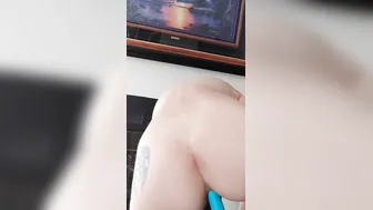 Ass Time Anal Masturbation with Vibrator