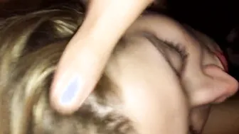 18 Year Old Nailed Her Ass And Drink Gigantic Load Of Sperm