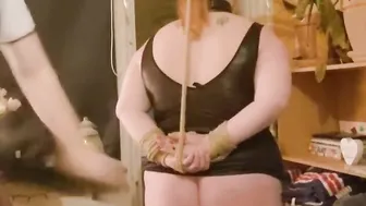 Submissive getting treated harshly