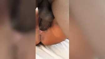 IWABBC big black dick FILLING MY SNATCH WITH CUM