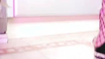 Bdsm Milf Eva Pvc suck gigantic cock and screwed soak cunt cum into mouth BONDAGE High Heels Face Sitting kink