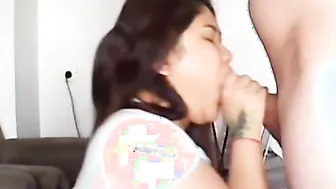 Oral Sex from chubby cheating fiance