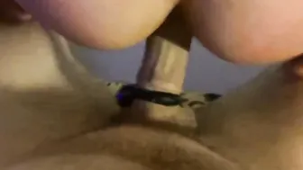 rides penis while her boyfriend work night shift
