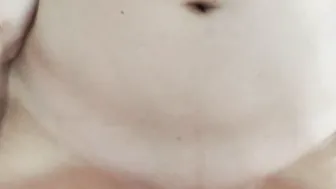 Female condom using tutorial and cum into