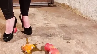 Apfel Crush inside Pumps