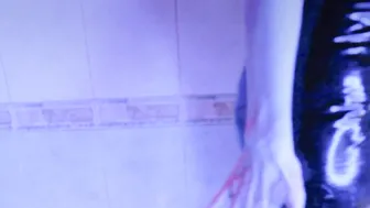 Eva Rubber offer golden shower into vinyl leggins kink Goddess titts high heels bondage ex-wife MILF african