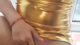 19yo 18 year old loves to masturbation near window for everyone to view. Pretty orgasm