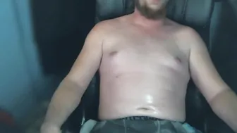 SOAKING my shorts inside PISS and CUM