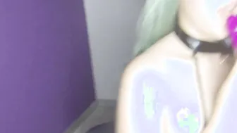 Deliciosa Jovencita De 23 A;os Kittsune juega por primera vez con un vibrator en su debut