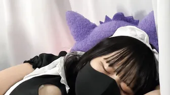 【ポルチオ開発1日目】腹パンイキ！？ポルチオ開発で足の震えが止まらないドM女子大生