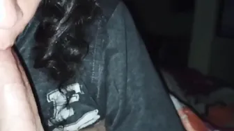 I stay at a friends house and his mother comes inside the room to suck my penis