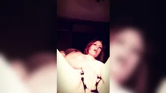 Long Tit mom Wets her Lingerie and Shows her Vagina