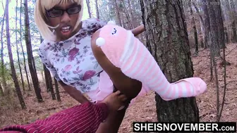 4k Msnovember Vagina Squirt Outdoor StepDad Licking His Step Daughter African Clitoris Then