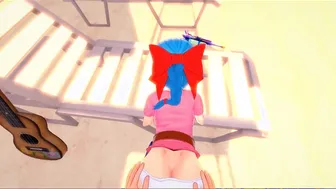 Dragonball Z Anime - Fucking Bulma pov at the Beach