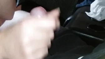 Natural women tit fucks and blows me off