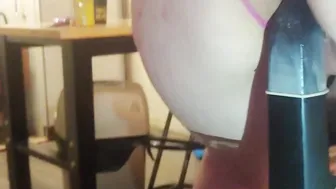 See me riding my vacuum handle