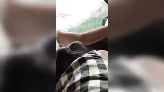 Laria di montagna ci eccita...anche inside auto