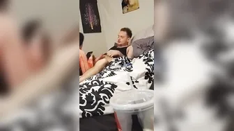 Stud Finds Milf Masturbating Decides To Help Her ;)