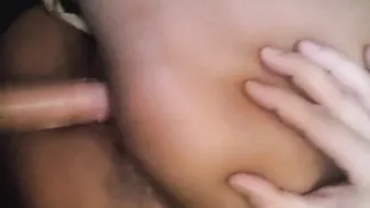 Hubby stuffing my creamy cunt with BWC after two different men creampied me into the same day