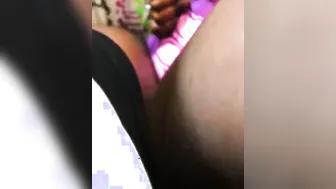 Big Black Cock slipped into leaking tight snatch