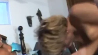 2 Ebony Men Fucking This White Fiance Fucking Session