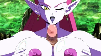 DRAGON BALL - MASTURBATION WITH GIGANTIC BOOBIES