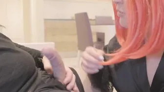 My Stepmom saw my rough dick and couldnt resist it