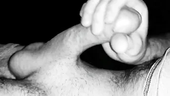 Late Night Noir Cum Slips Down My Penis