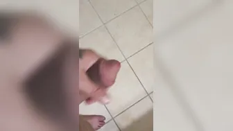 Piss on floor