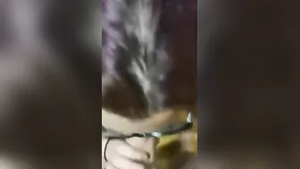 Vala blows til she getting a facial