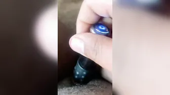 Huge Clitoris Pleased w/ Dildo point of view Pt. two